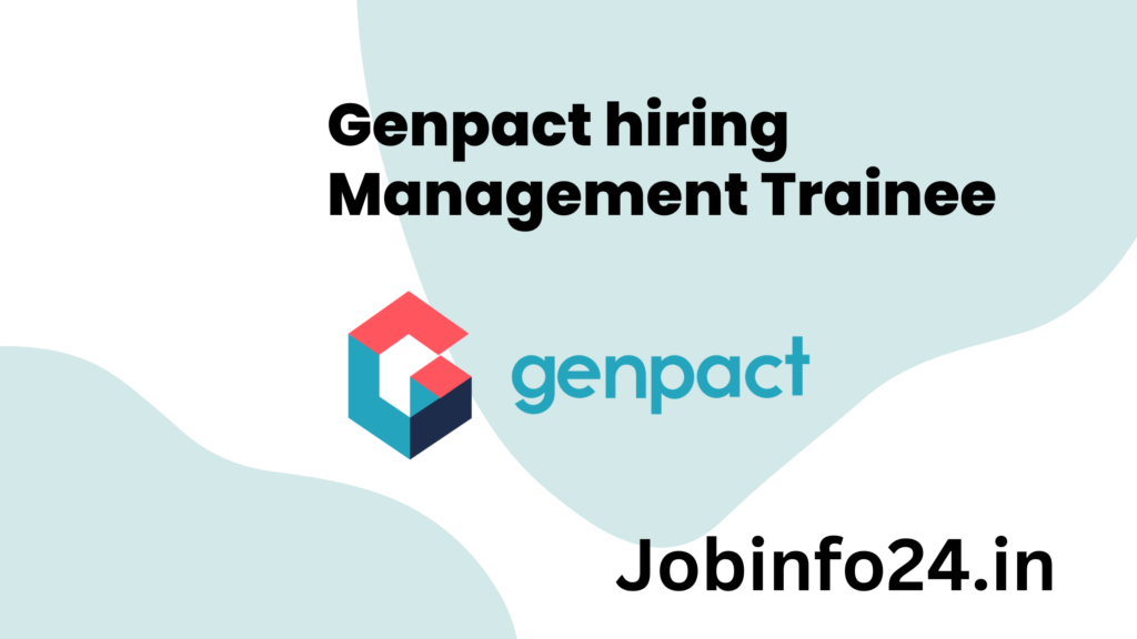 Genpact hiring Management Trainee