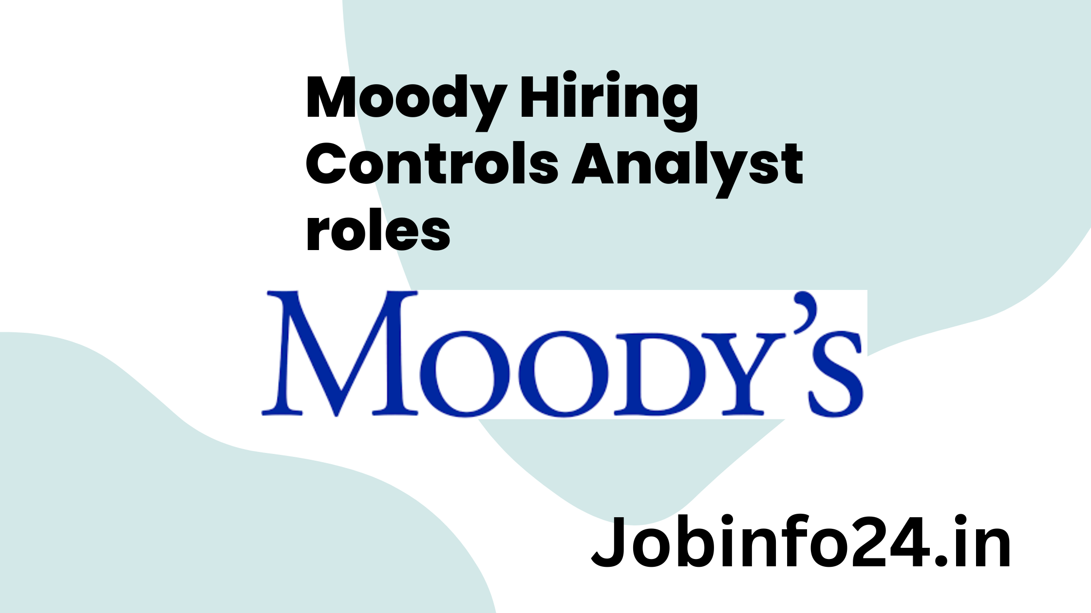 Moody Hiring Controls Analyst roles