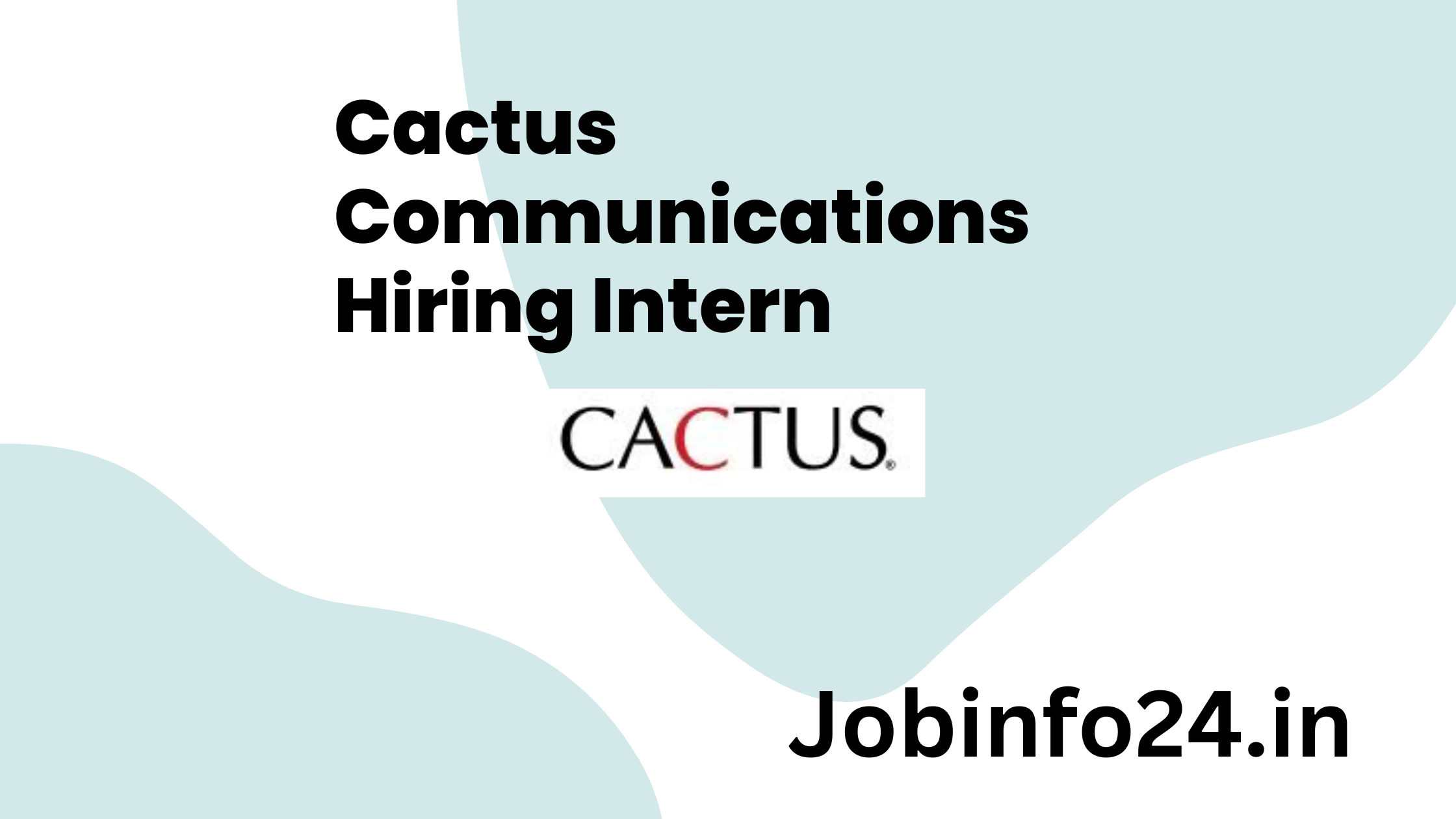 Cactus Communications Hiring Intern