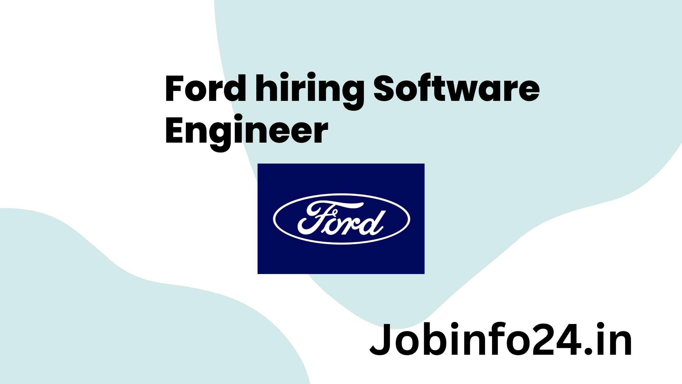 Ford hiring Software Engineer