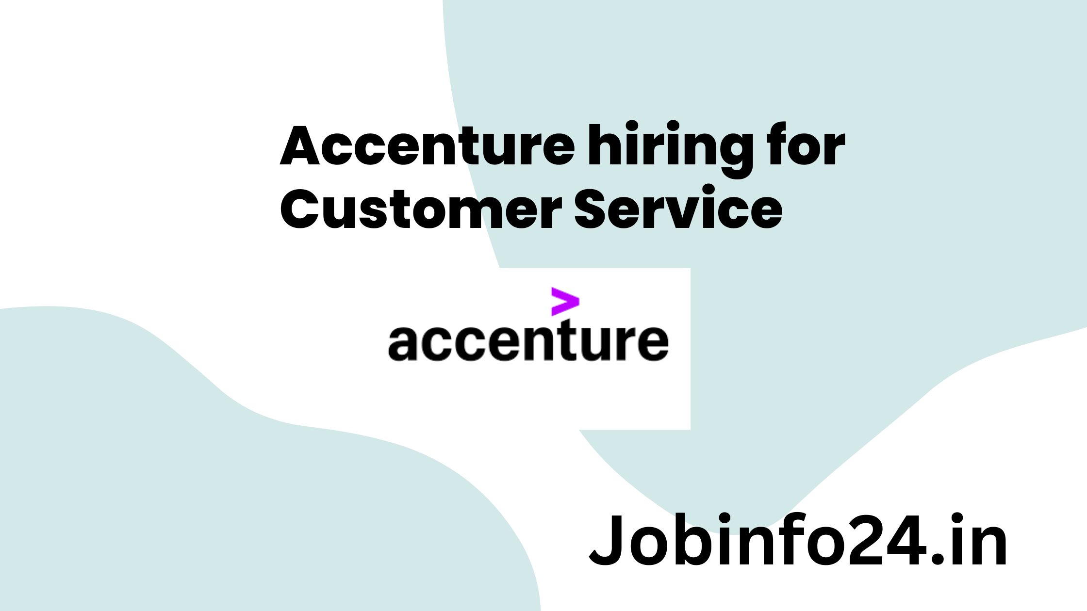 Accenture hiring for IT Help desk Role.