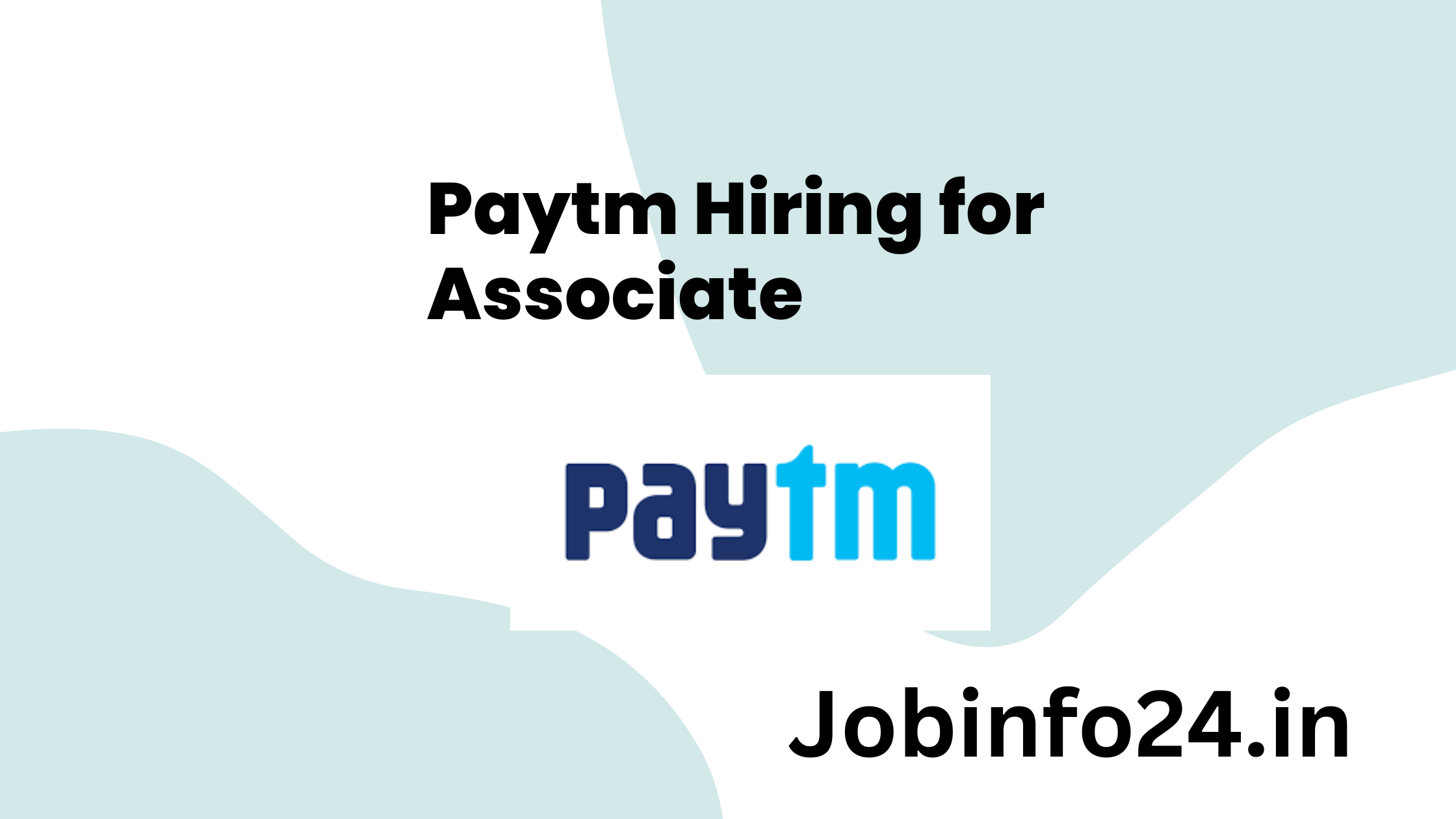 Paytm Hiring for Associate