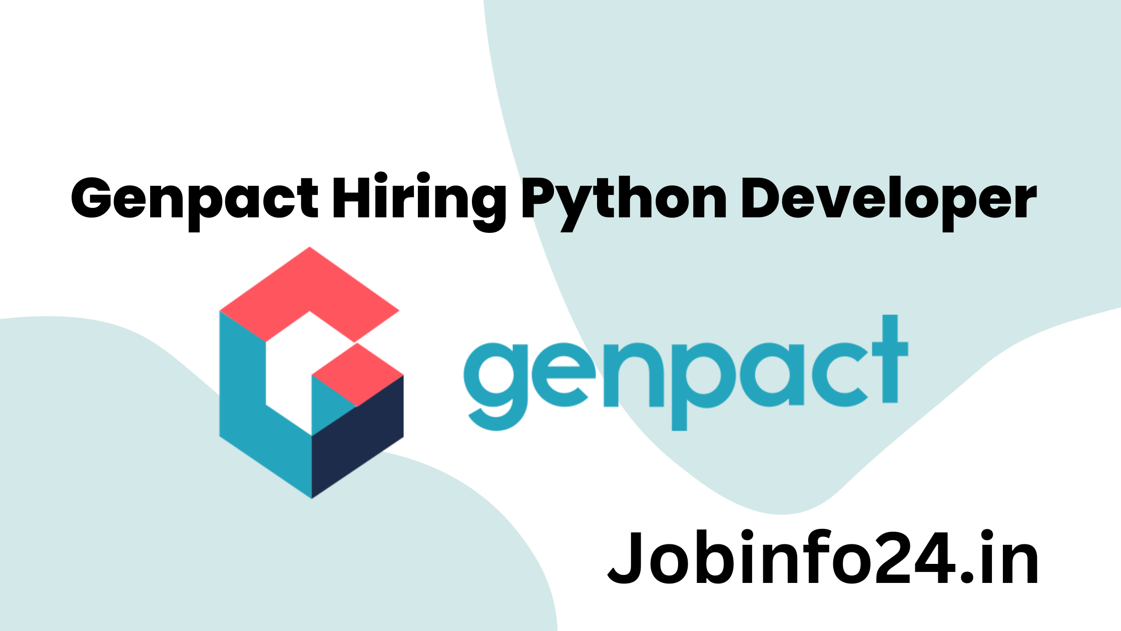Genpact Hiring Python Developer - Jobinfo24