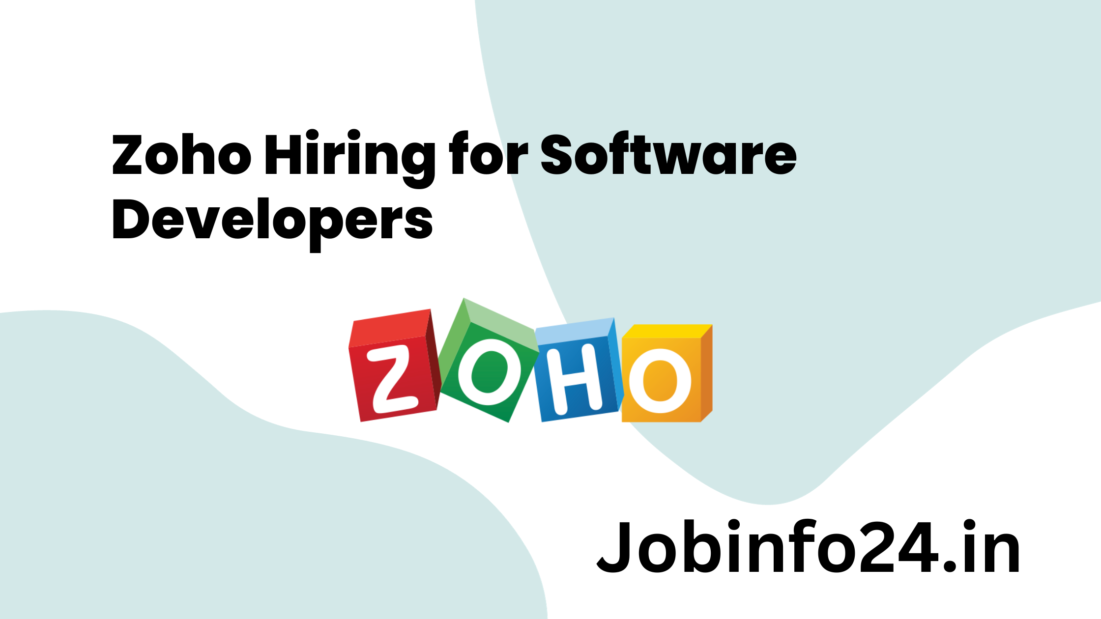 Zoho Hiring for Software Developers