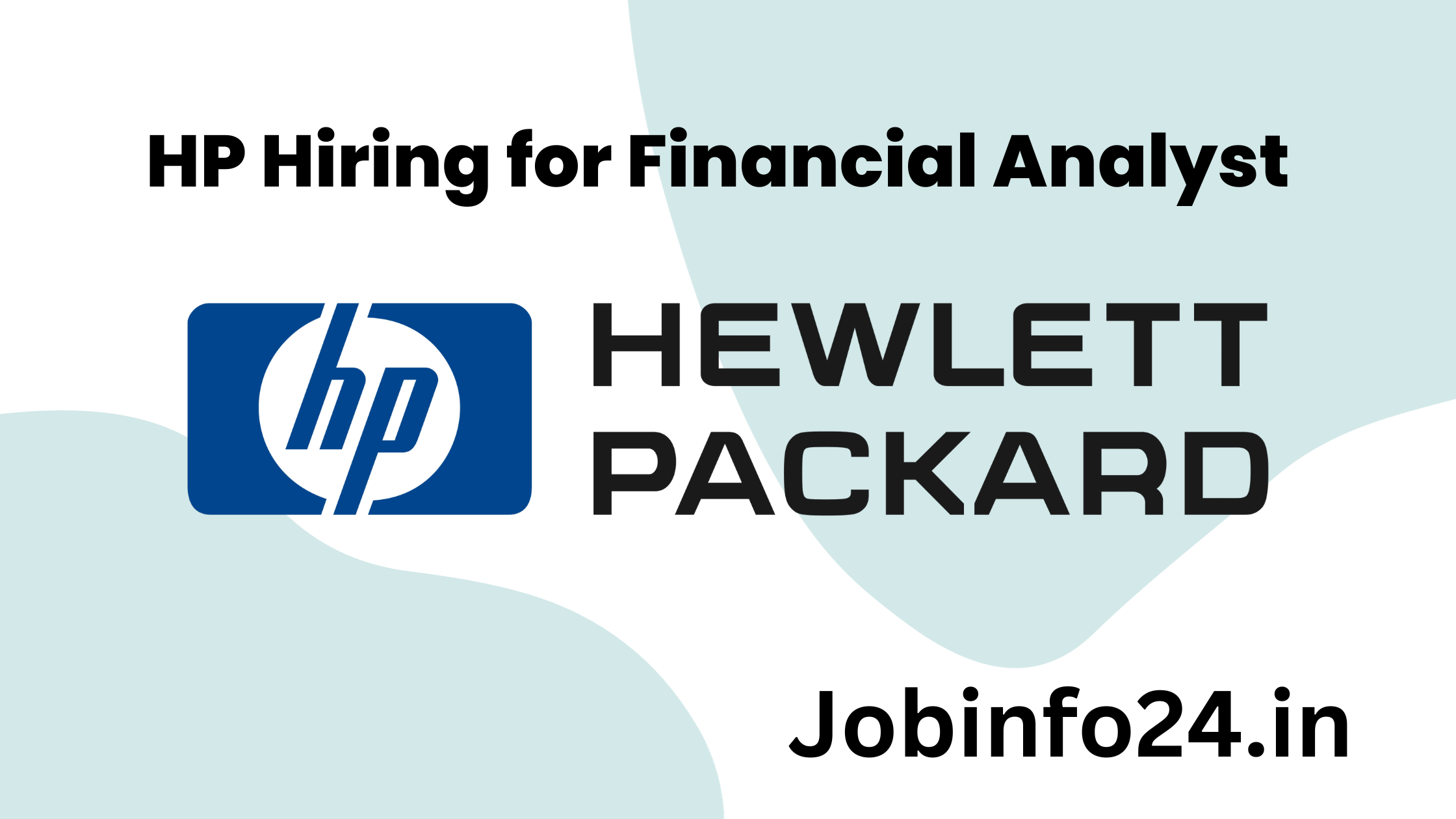 HP Hiring for Financial Analyst