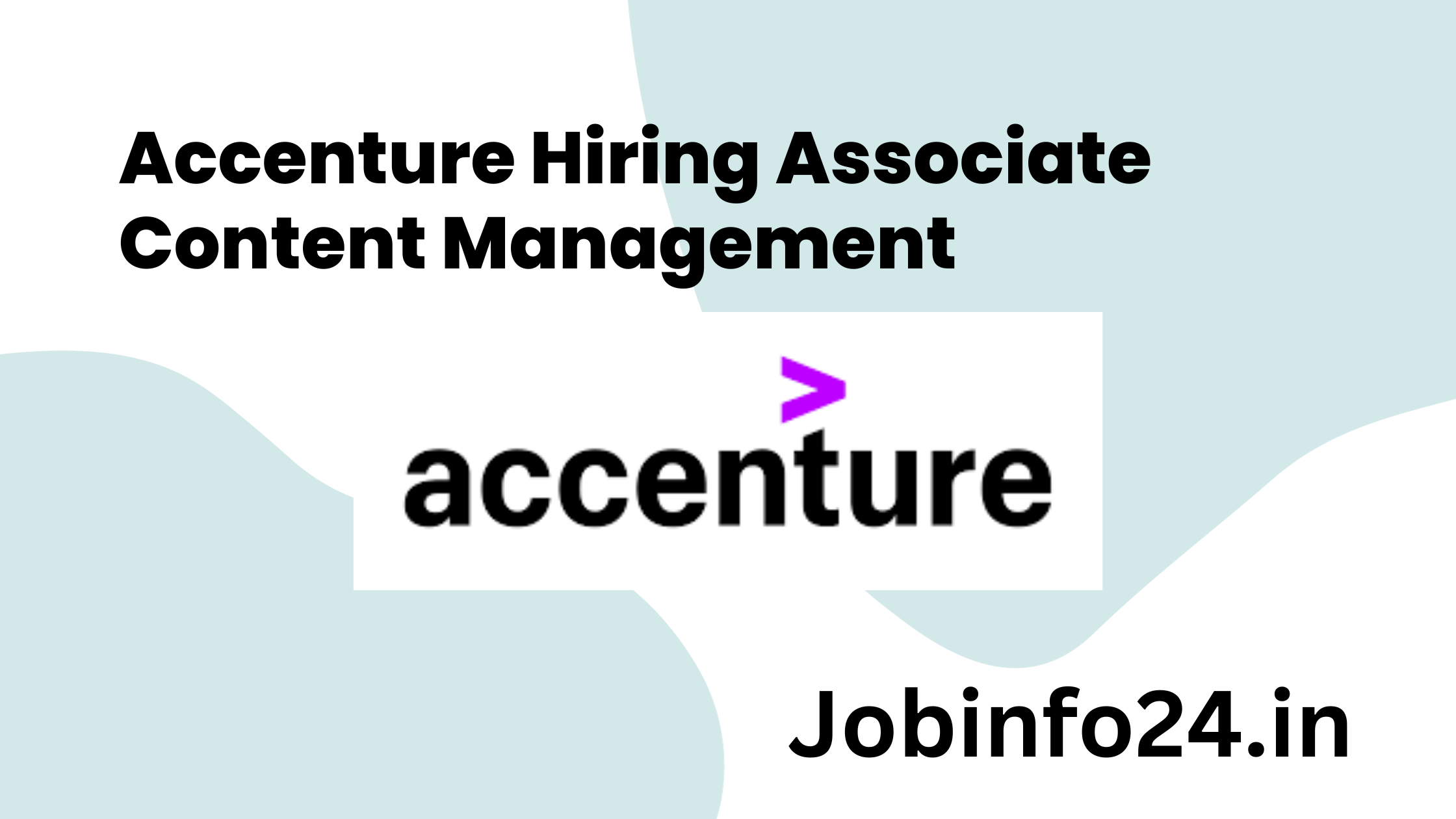 Accenture Hiring Associate Content Management