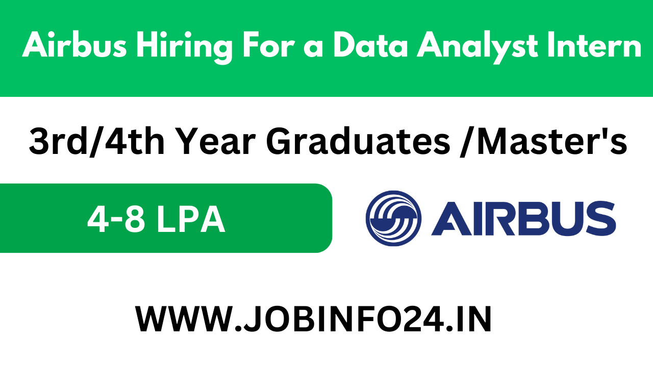 Airbus Hiring For a Data Analyst Intern