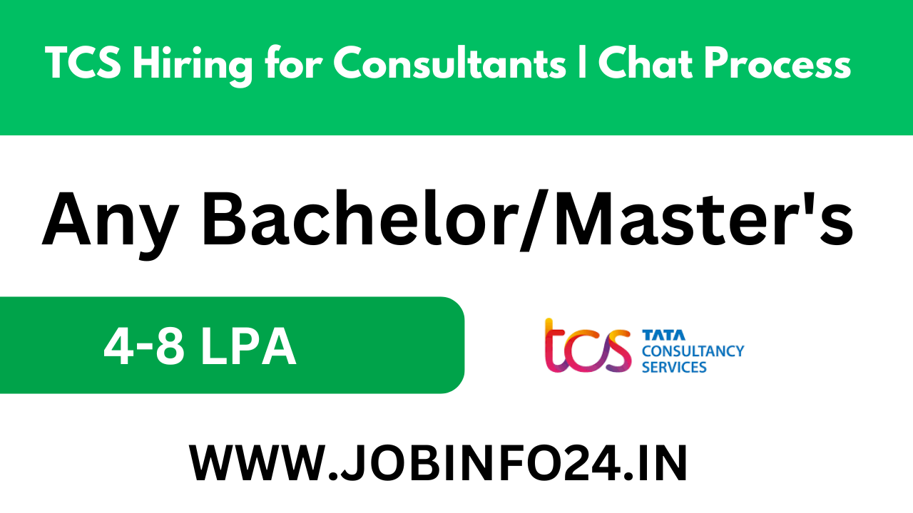 TCS Hiring for Consultants | Chat Process