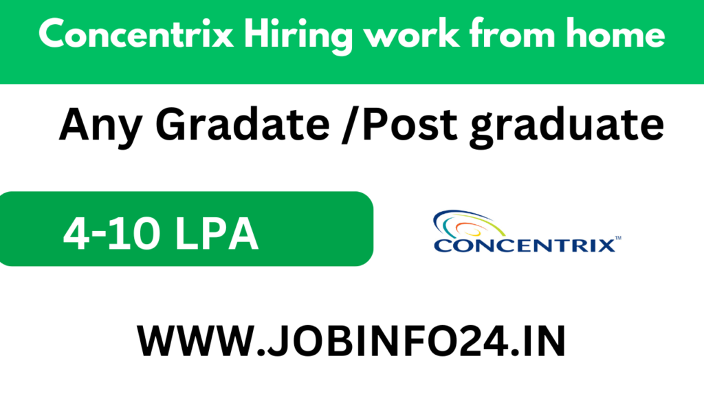 Concentrix Hiring work from home