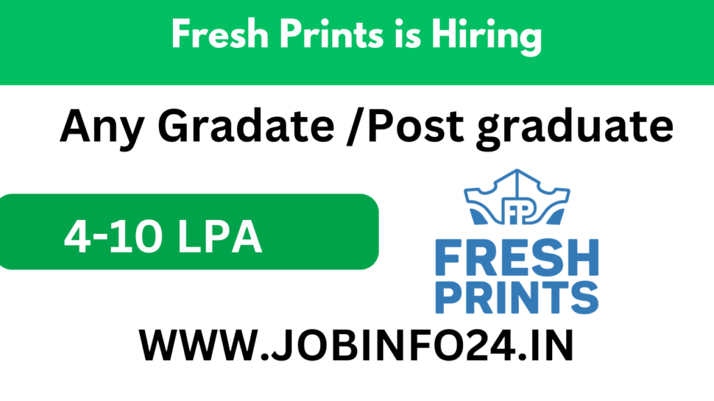 Fresh Prints is Hiring